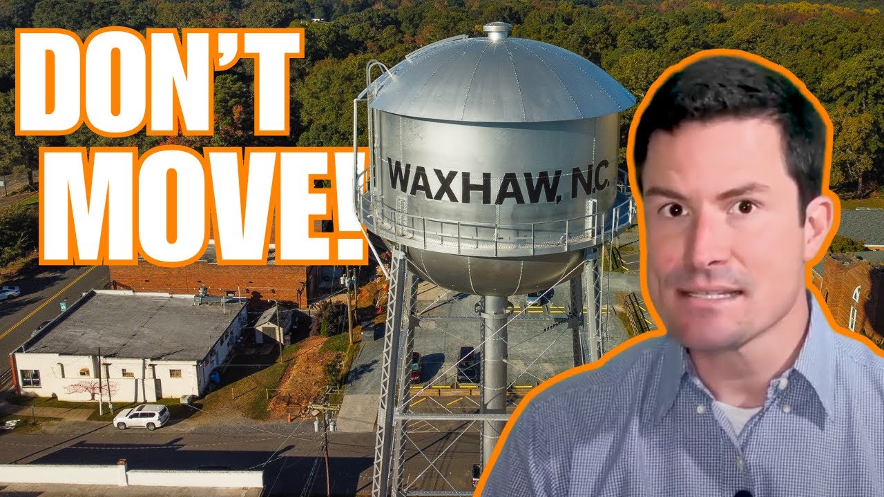 Steve Jarrell on location for the Living in South Charlotte video: WATCH FIRST Before Moving To Waxhaw NC