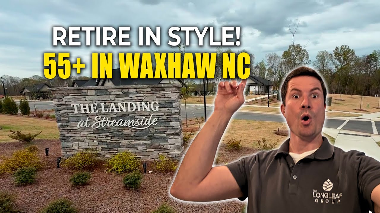 Steve Jarrell on location for the Living in South Charlotte video: Retire in Style!