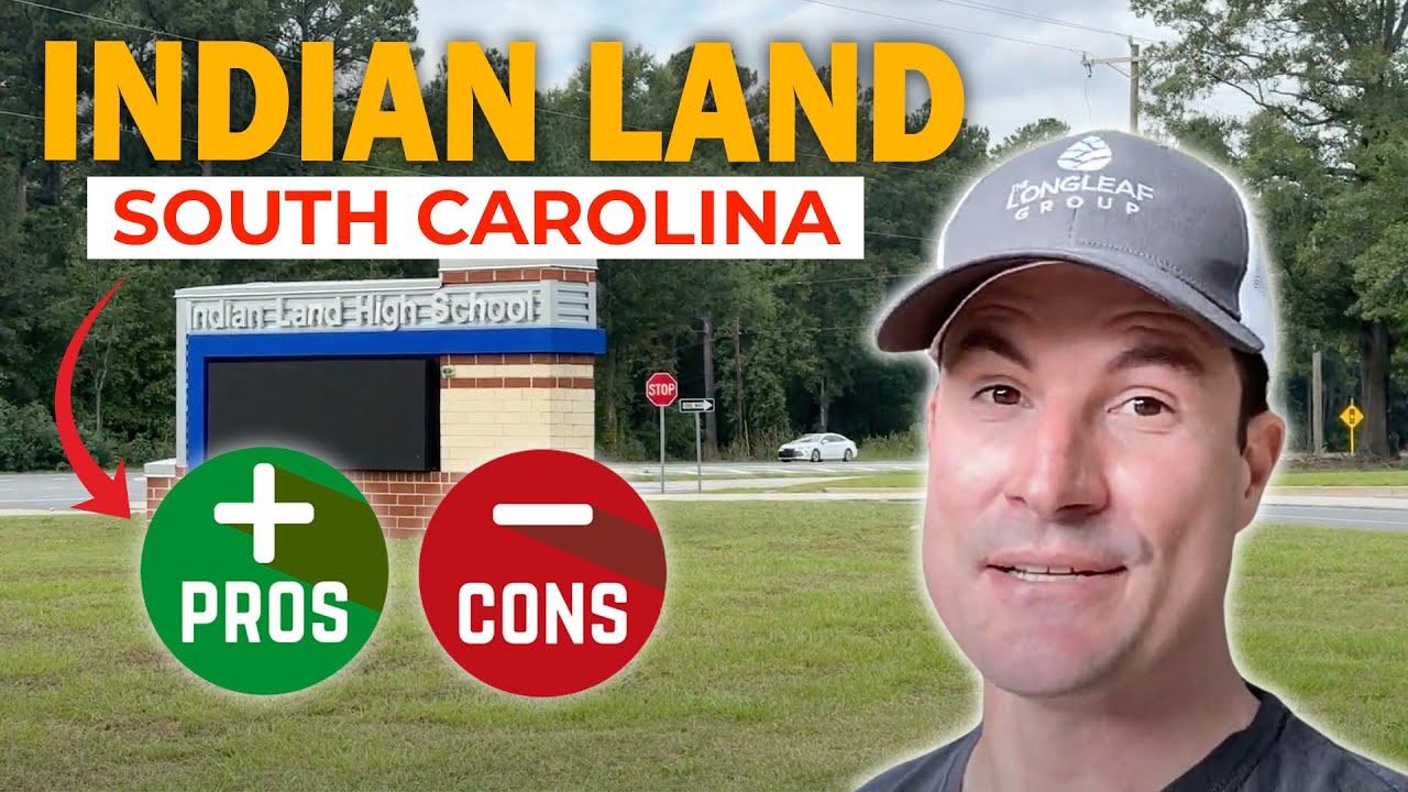 Steve Jarrell on location for the Living in South Charlotte video: Why are People Moving to Indian Land SC?