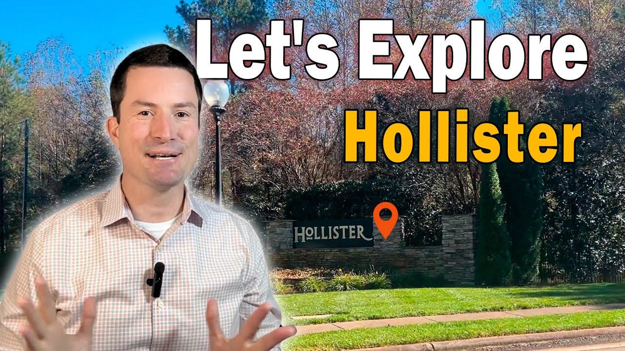 Steve Jarrell on location for the Living in South Charlotte video: Exploring The Hollister Community in Waxhaw