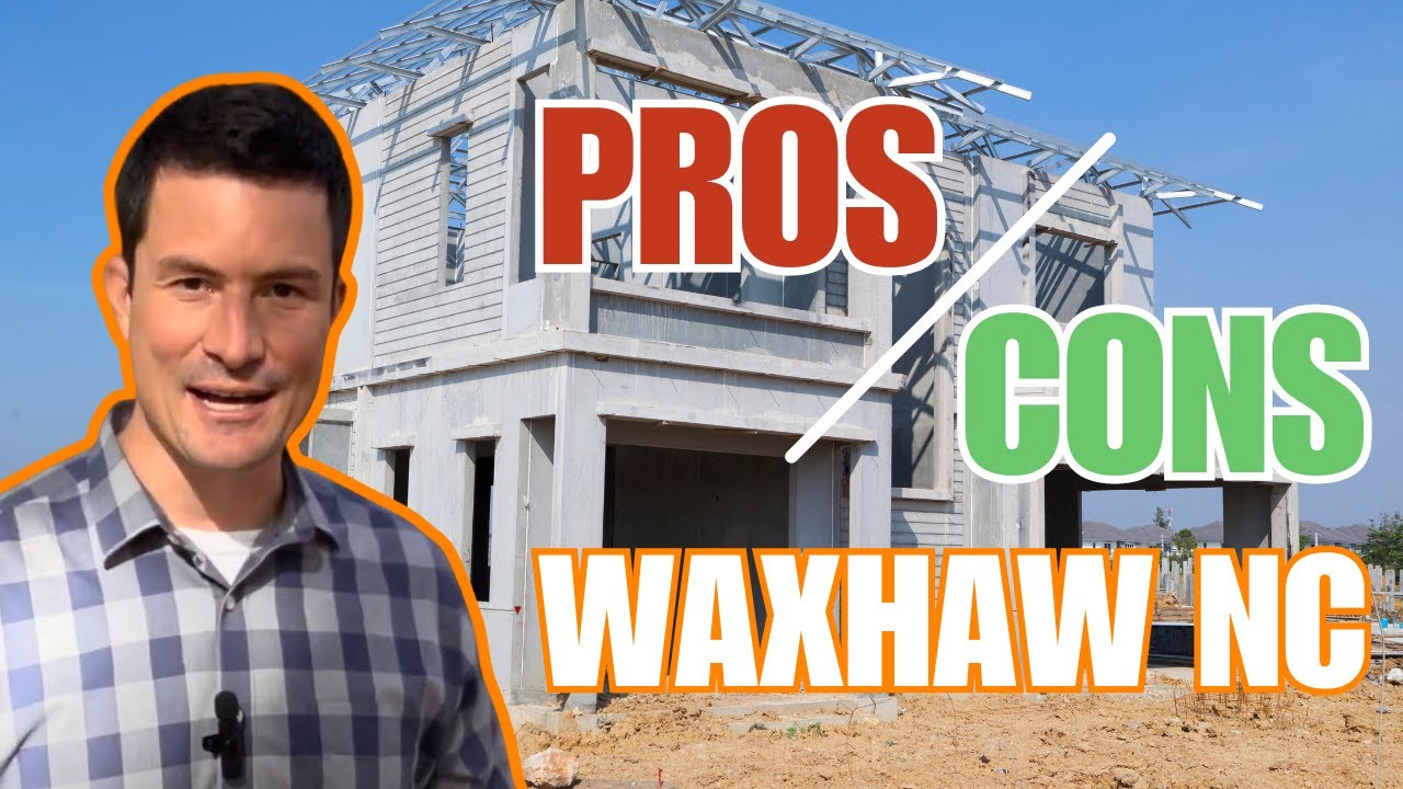 Steve Jarrell on location for the Living in South Charlotte video: Pros and Cons of Living in Waxhaw NC – Moving to Waxhaw North Carolina