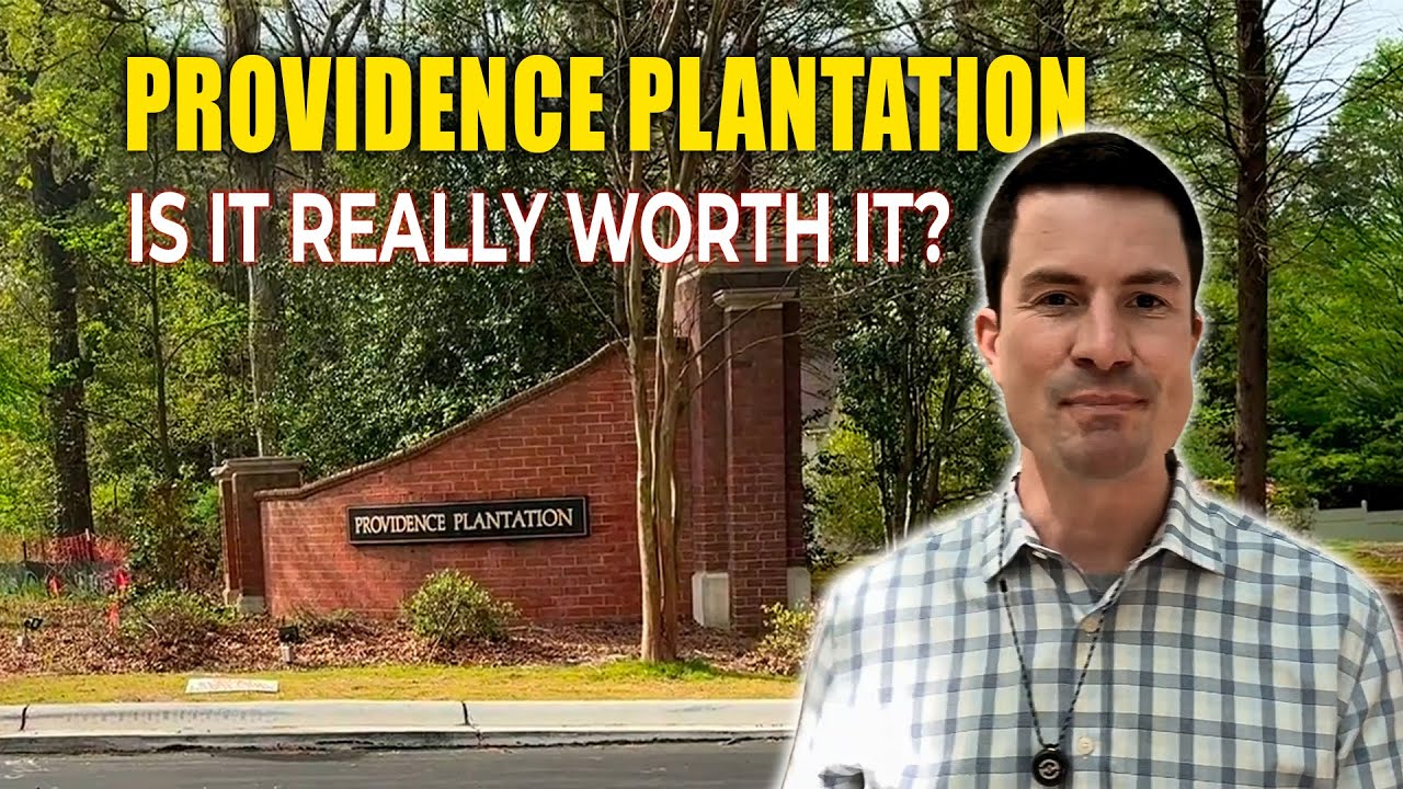 Steve Jarrell on location for the Living in South Charlotte video: Moving to Providence Plantation in South Charlotte? What you NEED to know first!