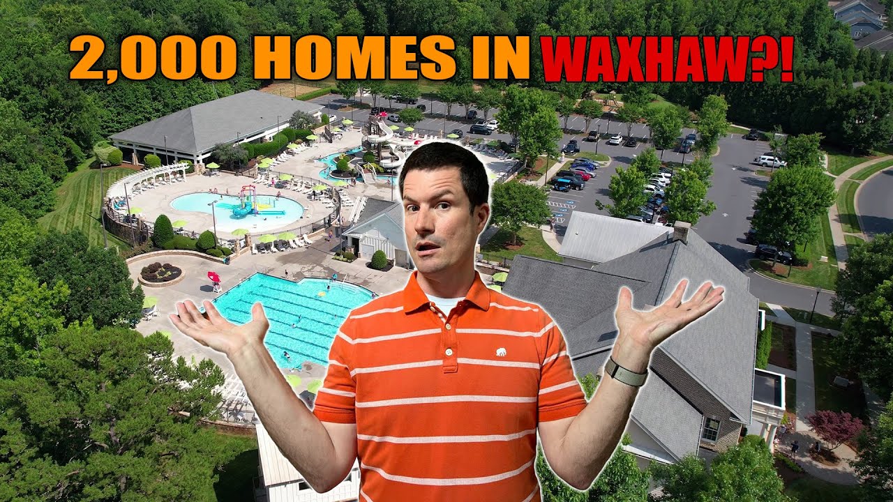 Steve Jarrell on location for the Living in South Charlotte video: The Waxhaw NC Community You MUST See