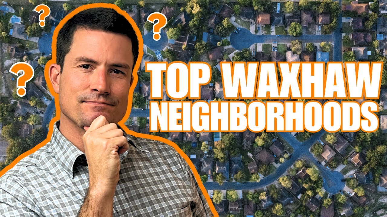 Steve Jarrell on location for the Living in South Charlotte video: The Best Neighborhoods in Waxhaw NC