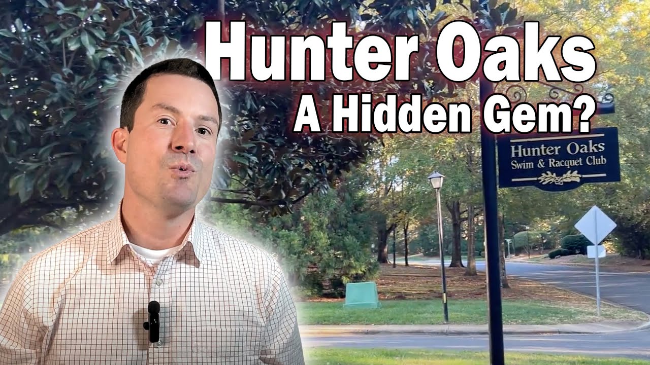 Steve Jarrell on location for the Living in South Charlotte video: Hunter Oaks Community in Waxhaw NC
