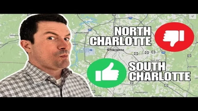 Steve Jarrell on location for the Living in South Charlotte video: Why People are Moving to South Charlotte Over North Charlotte